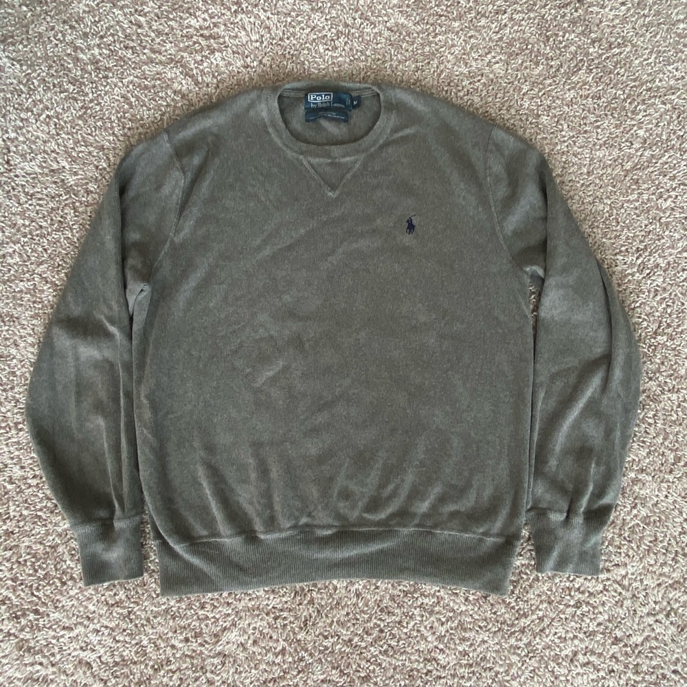 Polo Ralph Lauren Gray Sweatshirt Medium
